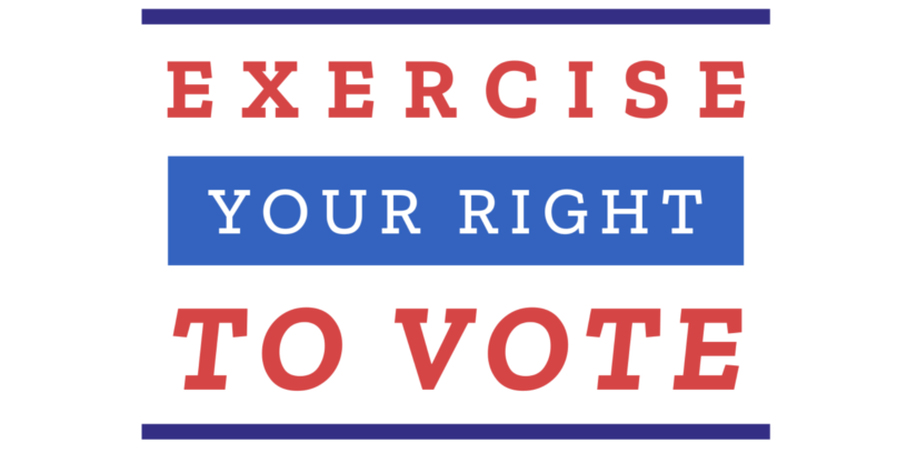 Exercise Your Right to Vote banner